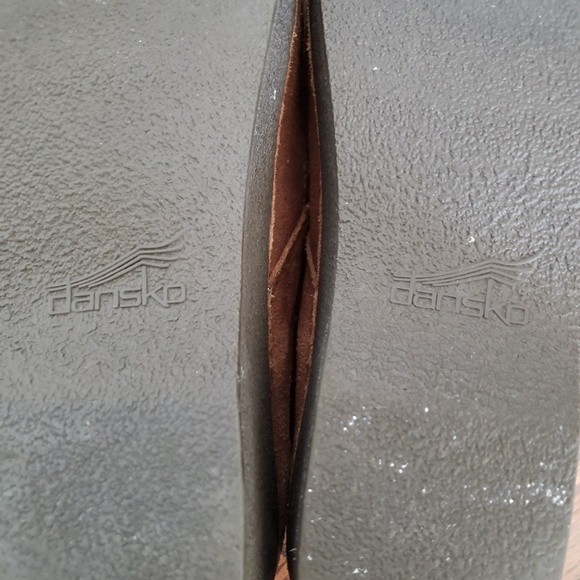 Dansko Women's Crepe Suede Leather Mary Jane Size 41 or 10.5 - Picture 8 of 10